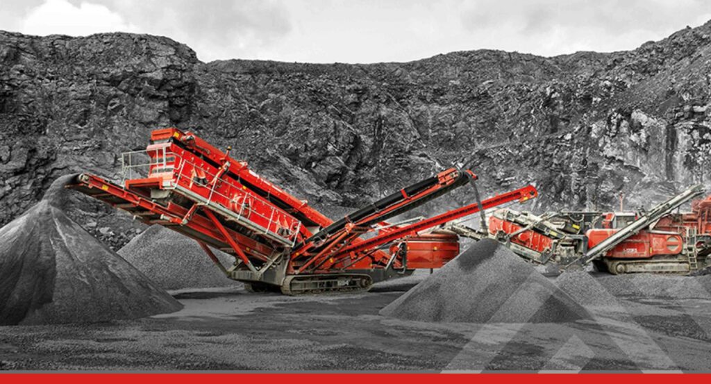 Finlay 694, crible horizontal mobile à trois étages