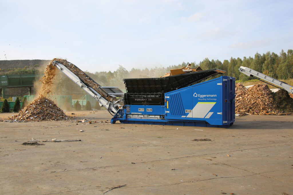 Eggersmann Forus F38 shredder