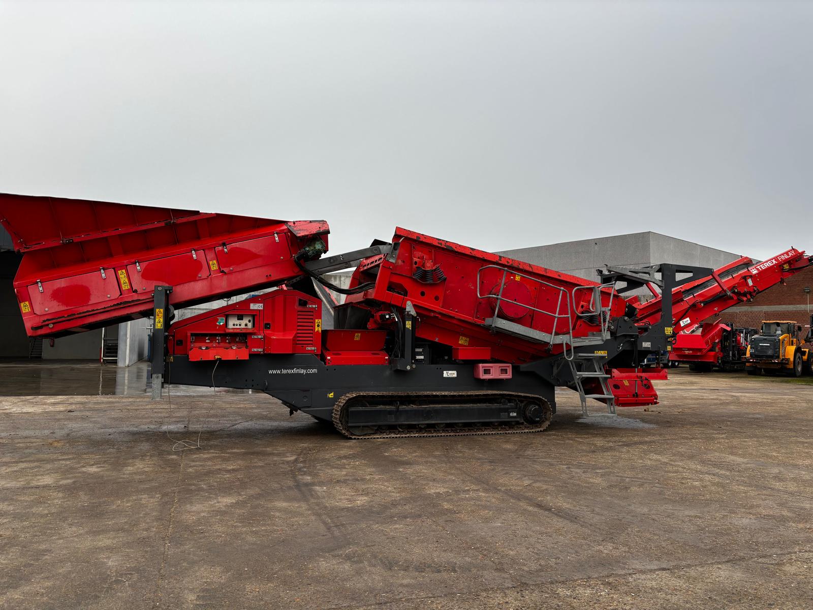 Finlay 883+ heavy duty mobiele zeef