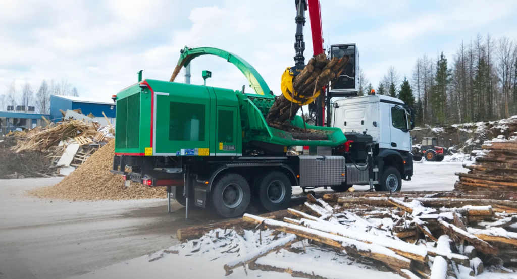 Jenz HEM 583 DQ Subframe chipper