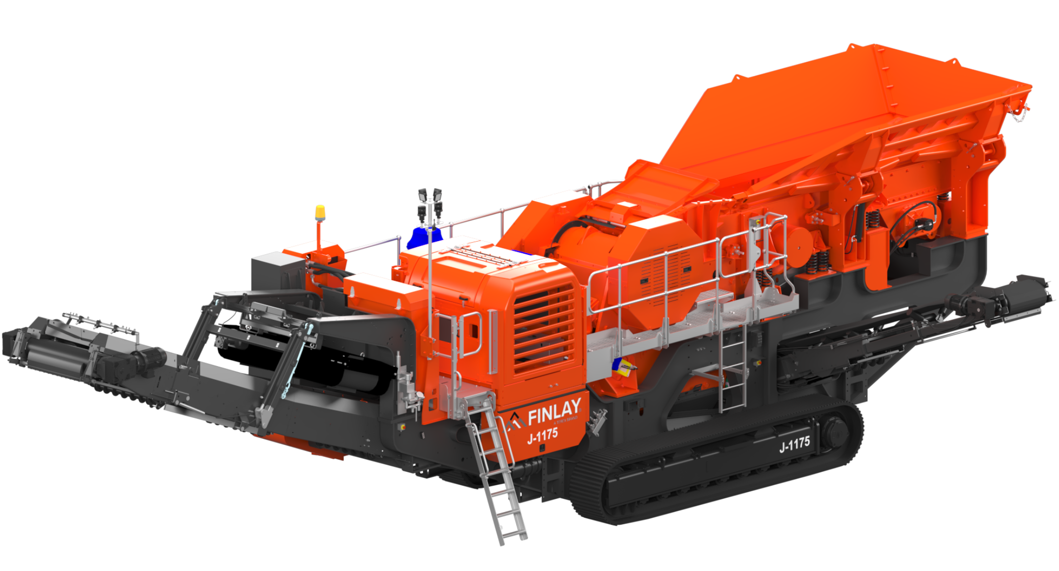 Finlay J-1175 Electric, concasseur à mâchoires mobile électrique