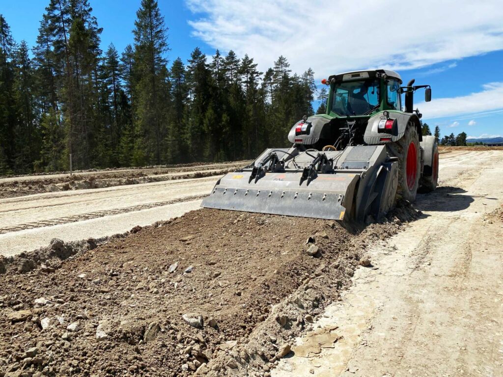 FAE STABI/FRS, stabilisateur de sol pour tracteurs.