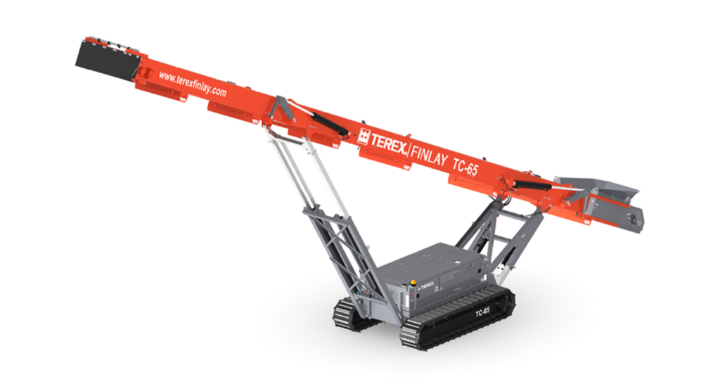 Finlay TC-65, convoyeur mobile pour stockage et transport de matériaux